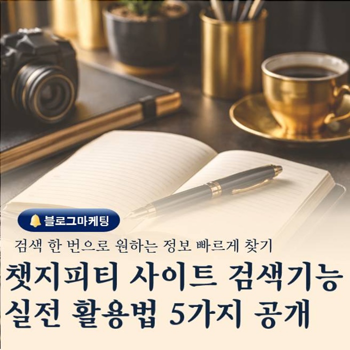  챗지피티 사이트 검색 기능 완전정복 실전 활용법 5가지
