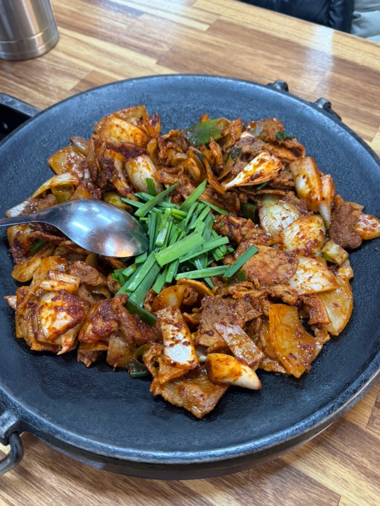  영주 오삼불고기 주물럭 현지인 맛집 가성비 좋은 밀밭