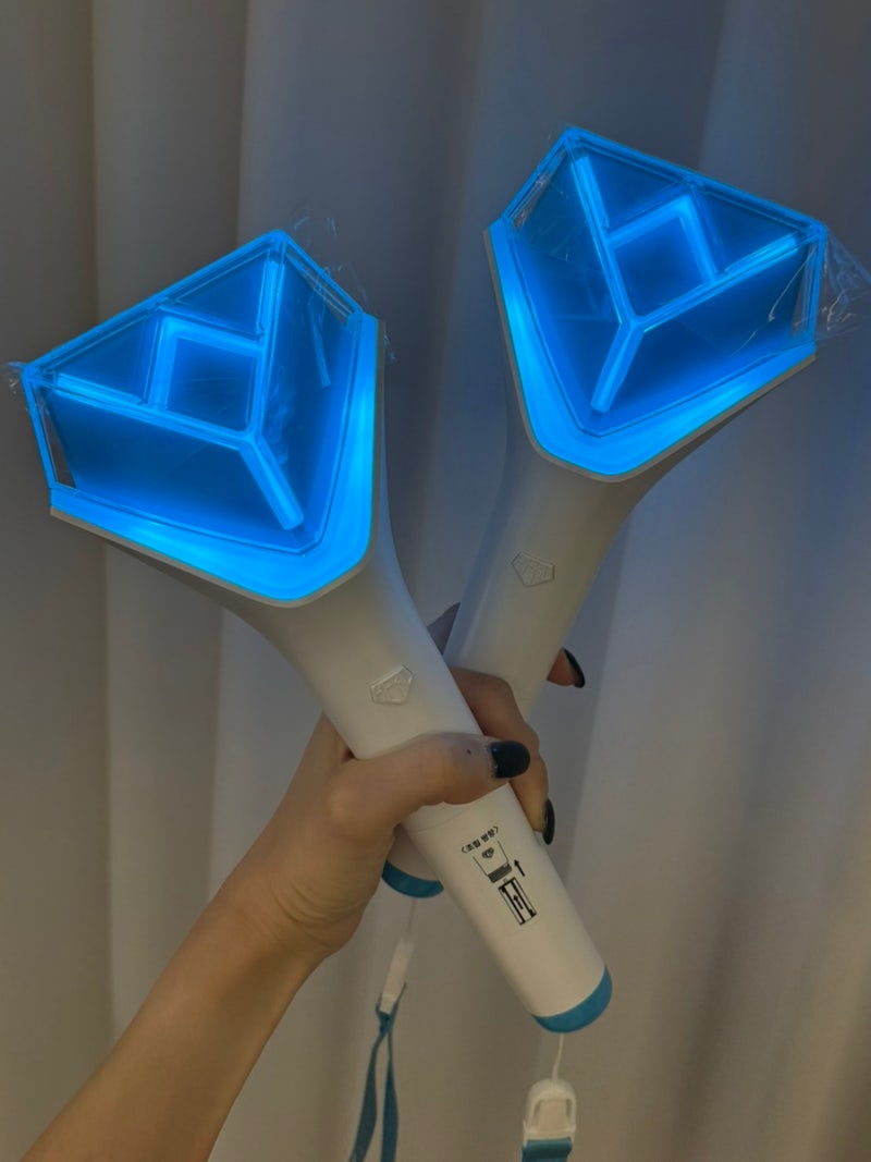 임영웅 콘서트 응원봉! 공식응원봉 후기 및 셋팅법 맵핑