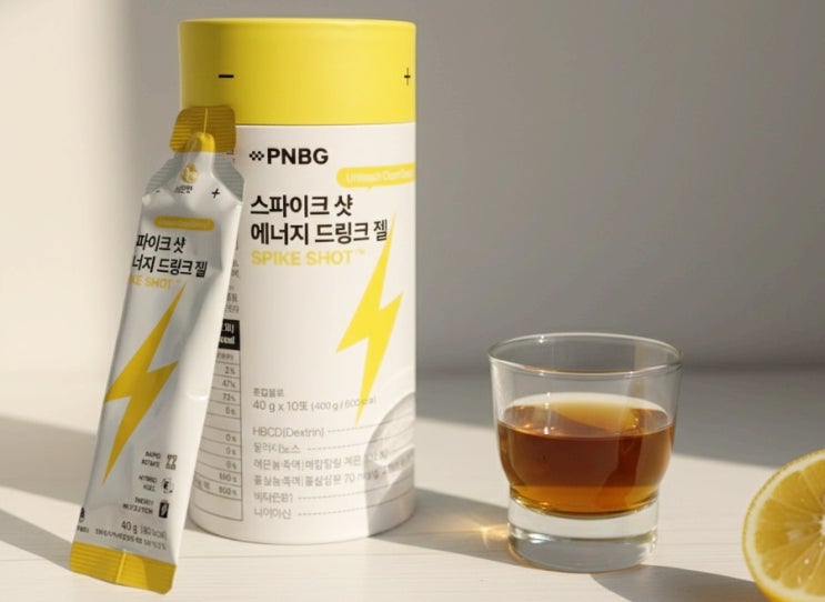  러닝 에너지젤 PNBG 스파이크샷 카페인 없는 운동부스터 기력보충 건강보조식품