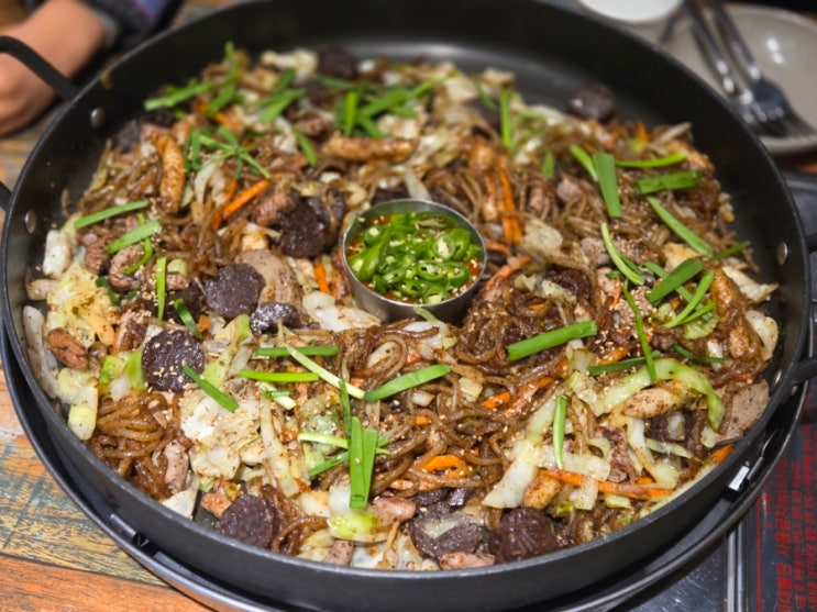  김포 걸포동 정칠구 백순대, 신림동 백순대곱창볶음과 맛이 똑같은 맛집 내돈내산 방문후기(백순대, 떡국)