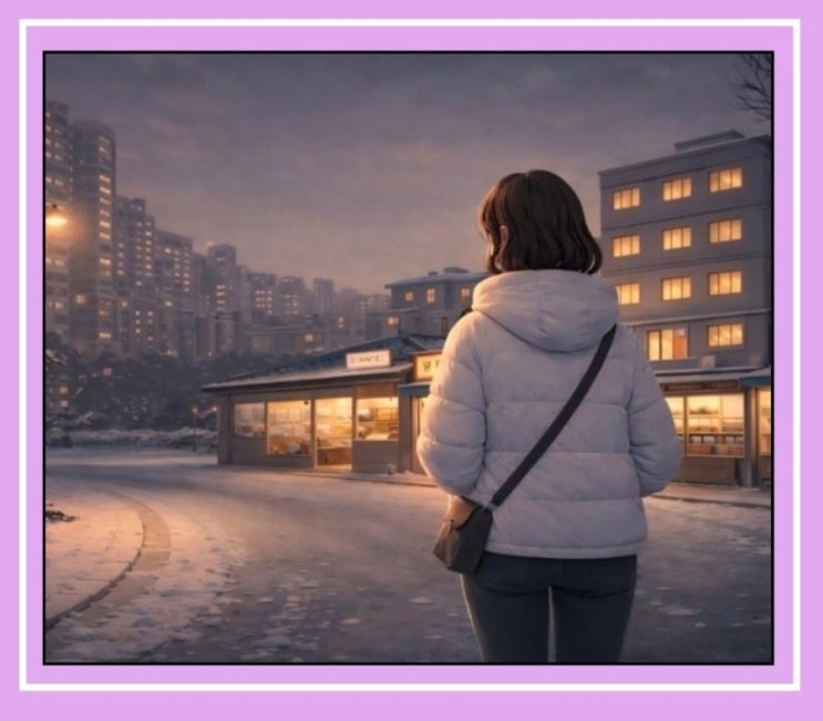  일요일 저녁 동네 산책｜천천히 보니 조금은 다르다