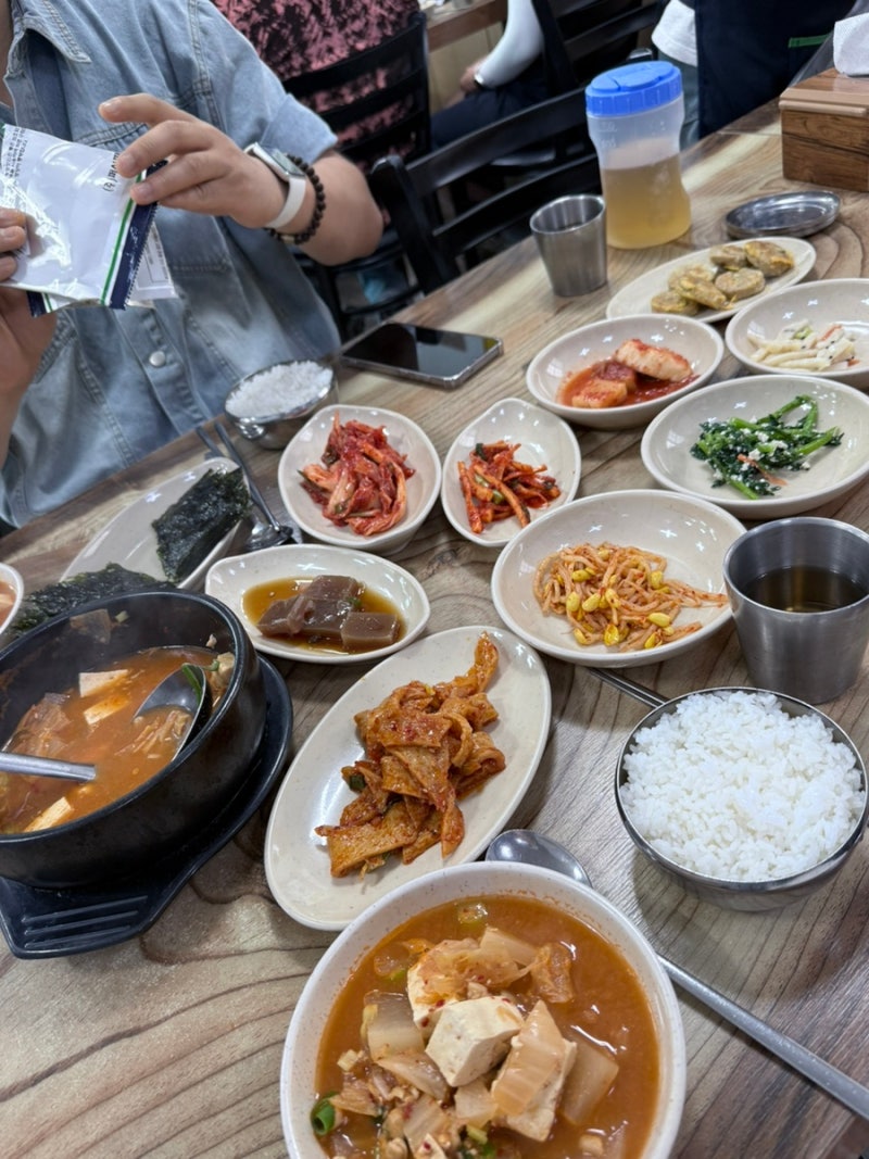 충남 보령 터미널 근처 대천해수욕장 한식맛집 엄마밥상