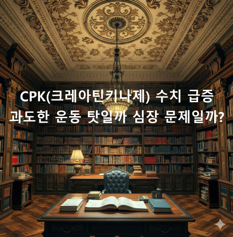  CPK(크레아틴키나제) 수치 급증, 과도한 운동 탓일까 심장 문제일까?