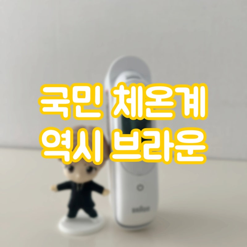 국민 육아 템 브라운 체온계 3번째 구매 사용 후기
