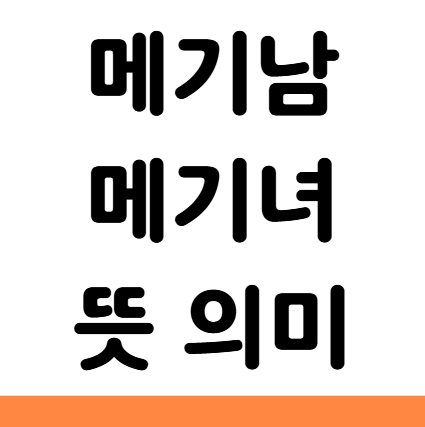  메기남 뜻과 메기녀 의미, 어디서 나온 말일까