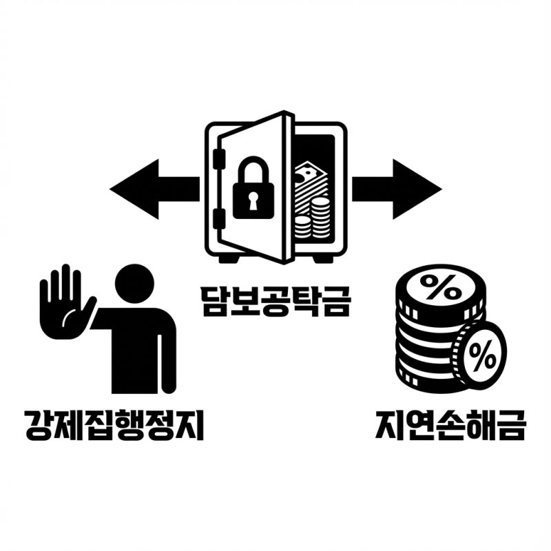 강제집행정지 담보공탁, 지연손해금도 보호받을 수 있습니다 관련 이미지 3