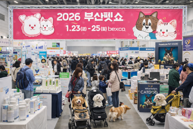  2026 부산펫쇼 1월 기본정보 벡스코박람회 참여브랜드