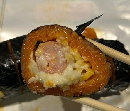 [편의점] 세븐일레븐에서 발견한 맛도리 김밥 추천 ‘불닭치즈소시지김밥‘