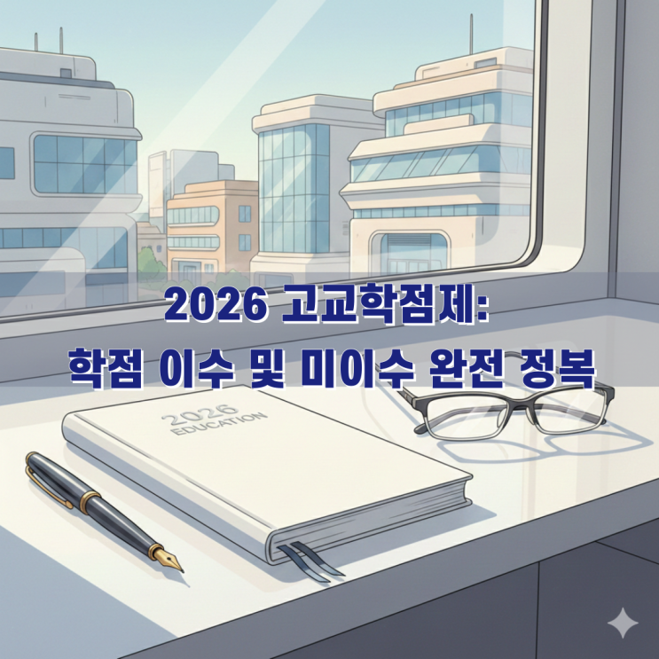  [2026년 대비] 고교학점제 성취평가제와 학점 이수 시스템의 이해