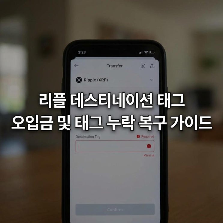  리플 데스티네이션 태그 XRP 오입금 해결 방법과 업비트 태그 누락 복구 가이드 (필독)