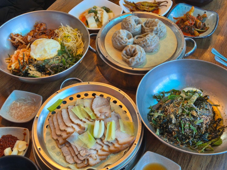  용인 처인구 맛집 정담식당 막국수 수육 끝내주는 조합