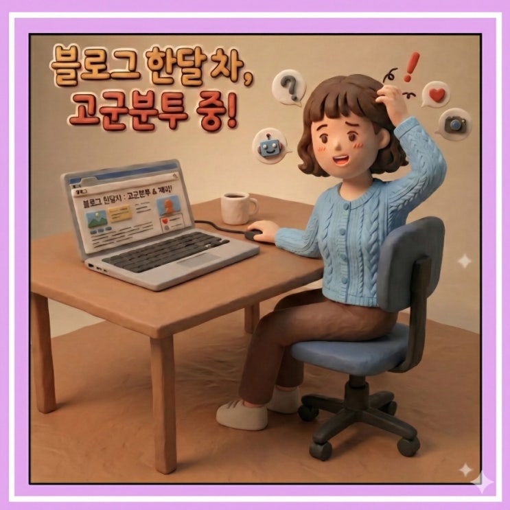  초보블로거 고군분투기! 블로그 어려워요ㅠㅠ