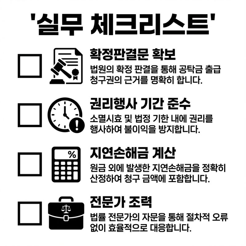 강제집행정지 담보공탁, 지연손해금도 보호받을 수 있습니다 관련 이미지 7