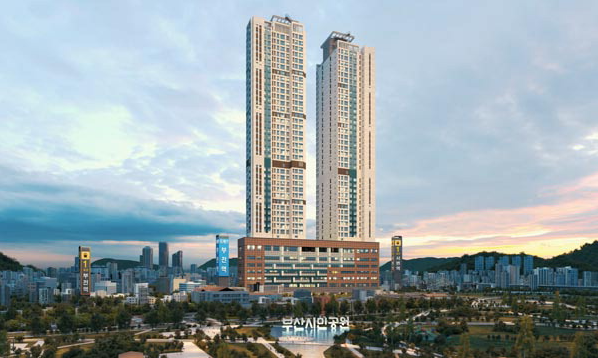  부전역 역세권과 시민공원 숲세권을 동시에, 서면 지원 드림 더뷰의 품격