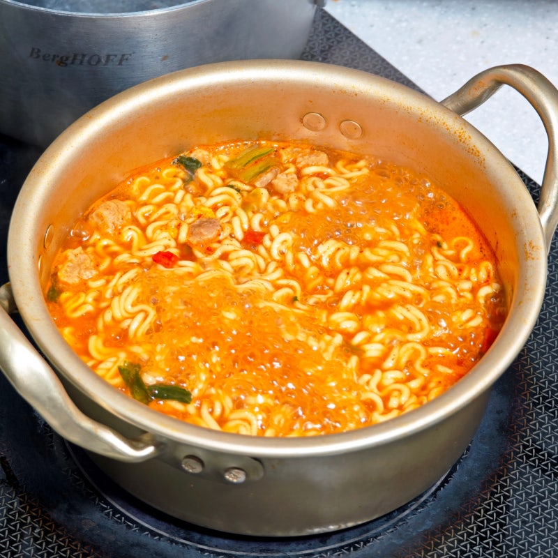 신라면 골드 카레맛 닭육수 라면 먹어 보고서