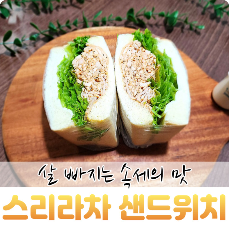 샌드위치 만들기 후이펑 스리라차 소스 칼로리와 닭가슴살 다이어트 레시피