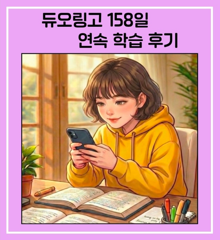  듀오 링고 158일 연속 후기! 영어 공부 습관부터 생겼다 (리그전·순위 경쟁 솔직 후기)