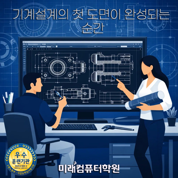  부산CAD학원-캐드원 취업의 시작, AutoCAD 2D 실무 + CAT 2급 리얼 수강후기