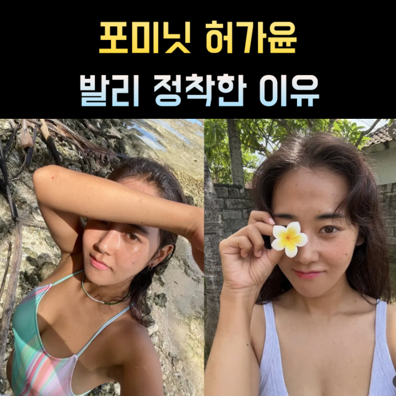 허가윤 프로필 나이 발리 오빠 포미닛