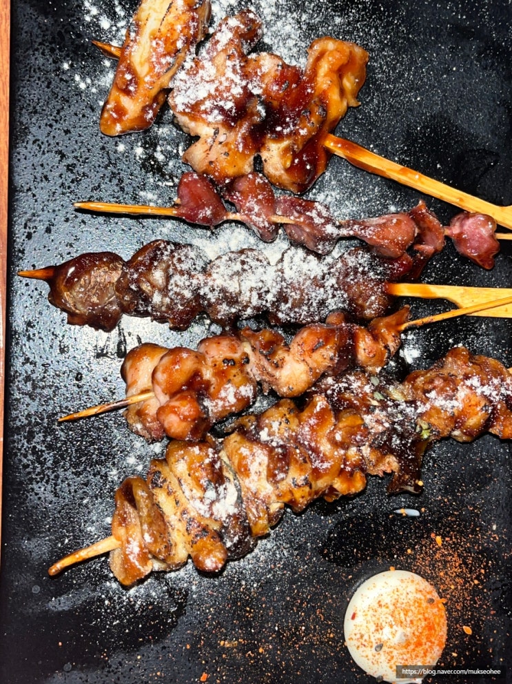  샤로수길 맛집 이자카야 북새통 안주추천 모둠꼬치 떡볶이