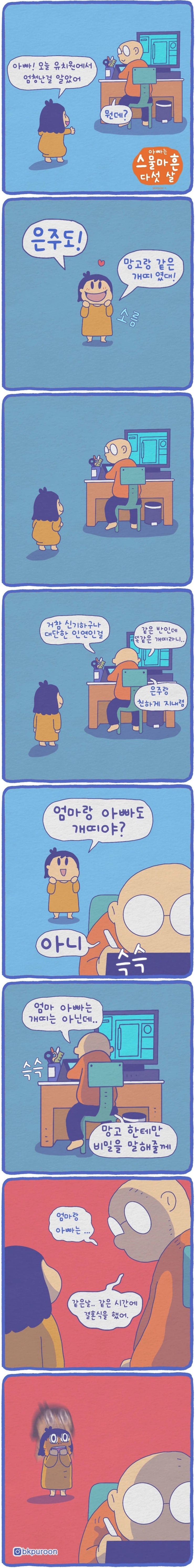  유치원에서 엄청난 비밀을 알고만 딸.manhwa