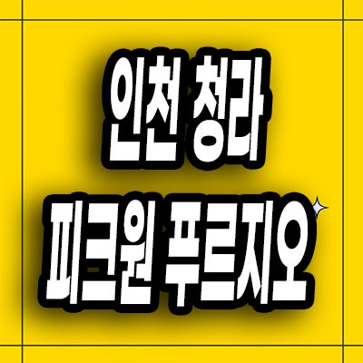  청라신도시 대우건설 주거용 오피스텔 청라동 피크원 푸르지오 3룸 분양가