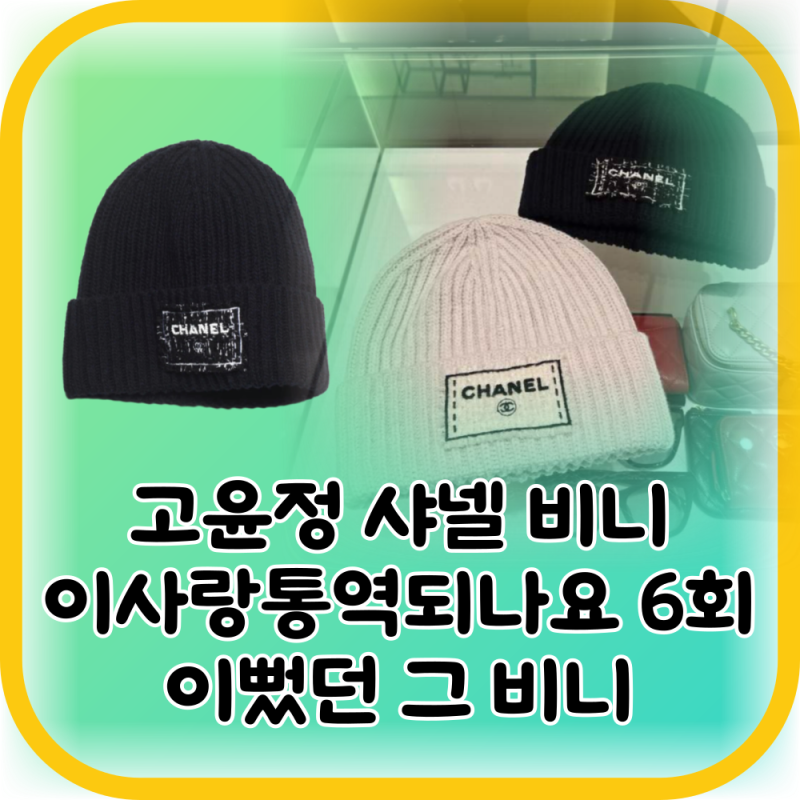 고윤정 샤넬 비니 정보, 이사랑통역되나요 6회