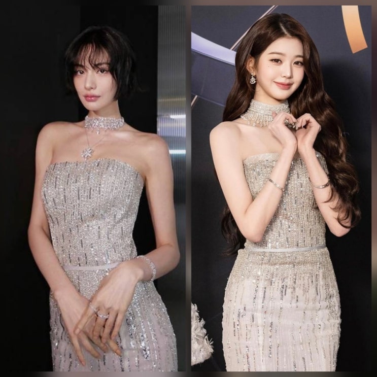 장원영 나나 같은 드레스 옷 정보 헤메코 스타일링