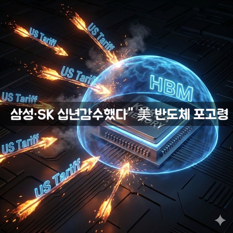  [속보] "삼성·SK 십년감수했다" 美 반도체 포고령, 한국 영향 '제한적'인 진짜 이유 (HBM 생존 신고)