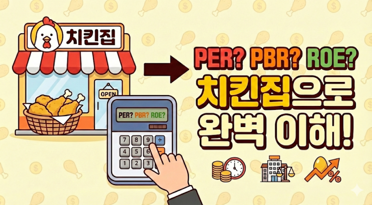  삼성전자 지금 싼 걸까 비싼 걸까? 초등학생도 이해하는 주식 용어 (PER, PBR, ROE)
