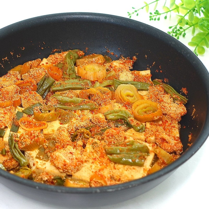 꽈리고추 명란두부조림 레시피 간단 두부요리 명란젓 먹는법