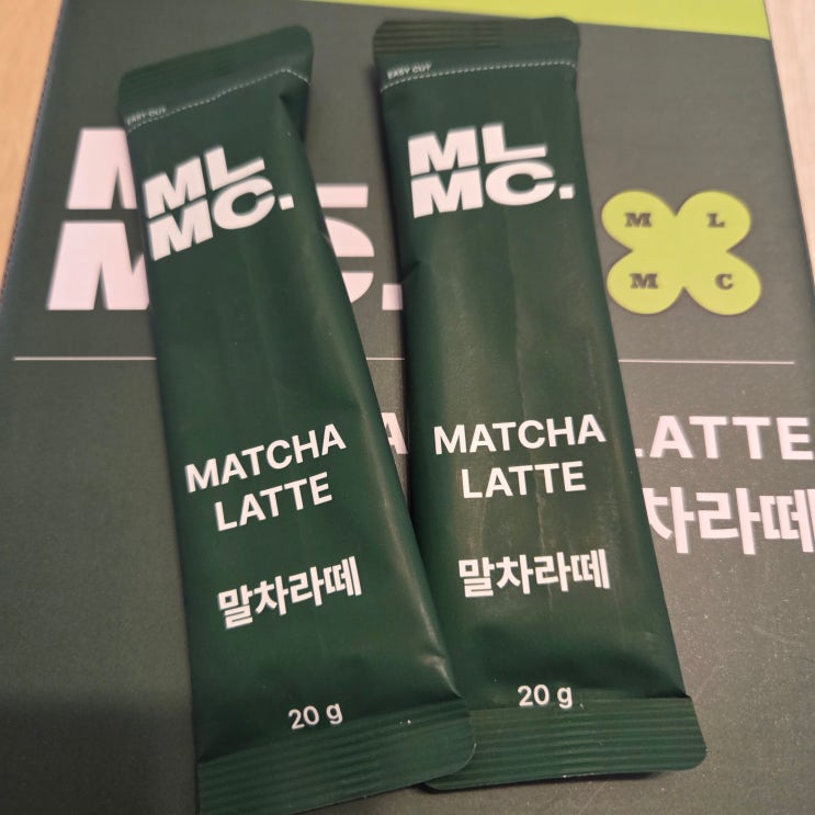  MLMC 말차라떼 스틱 추천