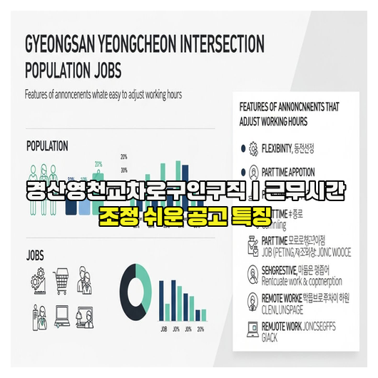  경산영천교차로구인구직｜근무시간 조정 쉬운 공고 특징