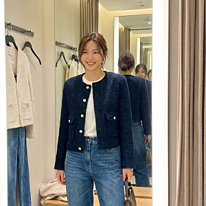 자라(ZARA) 매장털기! 피팅룸에서 입어본 올겨울 필수템 BEST 2 (부클자켓, 숏패딩 코디 모음)