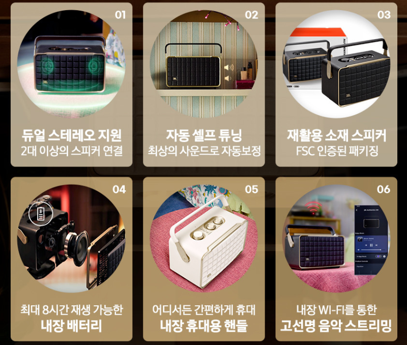 레트로 감성, 삼성전자 JBL Authentics 300 우리 집을 카페로 만드는 감성 아이템