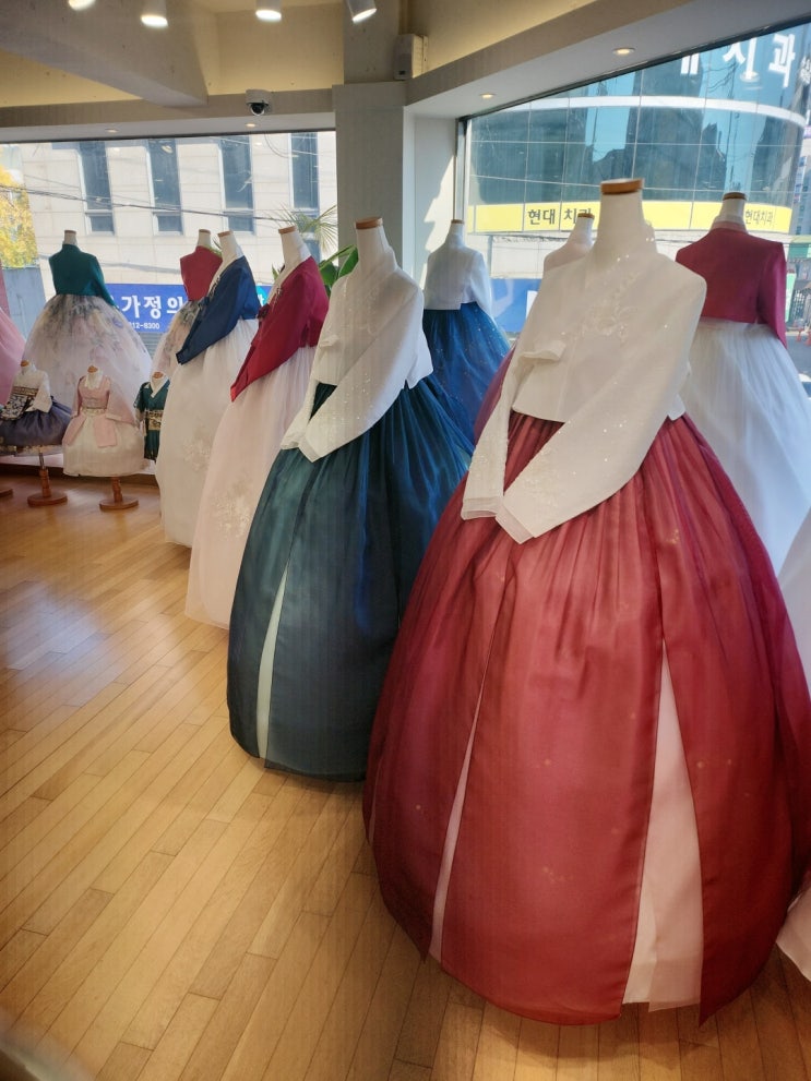  시흥혼주한복 전문 비단꽃한복 시흥한복 대여 디자인 예쁜 매장