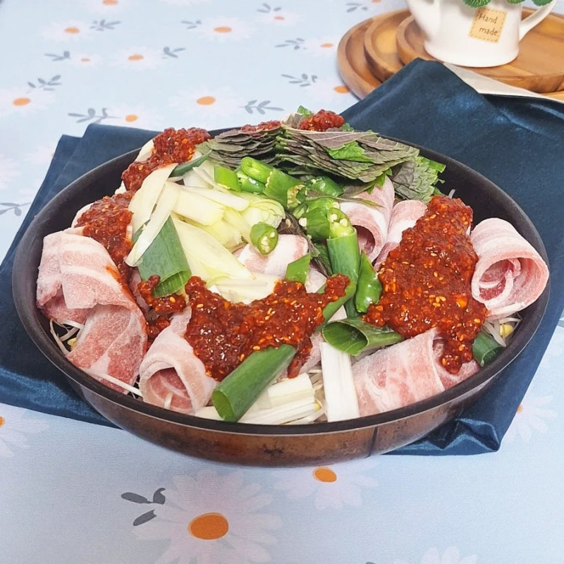 콩불 양념 만드는법 백종원 콩나물불고기 레시피 콩불고기 만들기