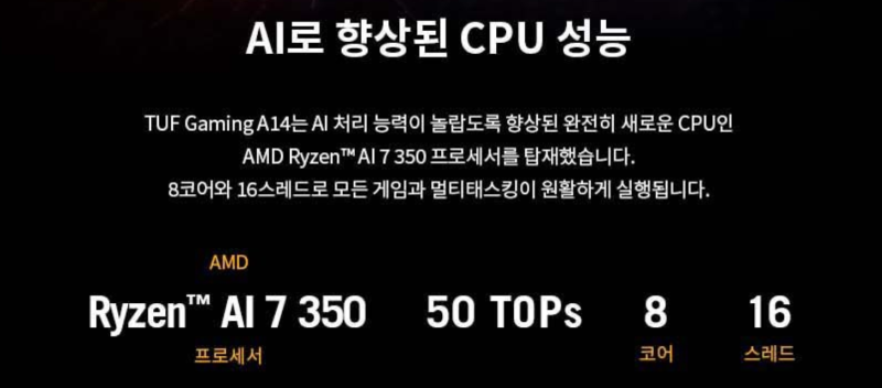 ASUS TUF A14 350: 14인치 게이밍 노트북의 새로운 강자