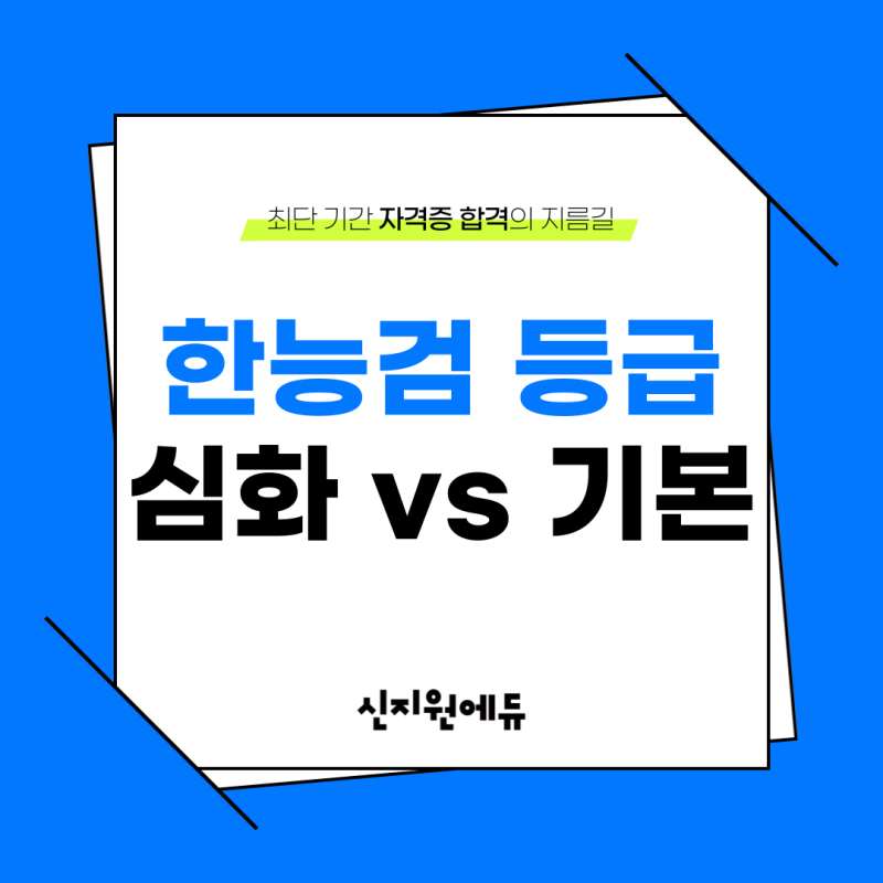 한능검 등급: 심화와 기본의 차이는?
