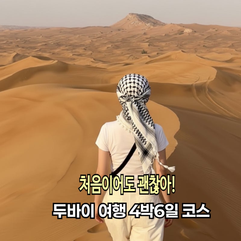 스탑오버 말고 단독으로! 두바이 여행 4박6일 코스