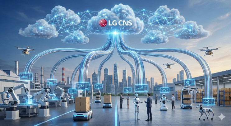  로봇 하드웨어는 끝났다? LG CNS가 선언한 피지컬 AI의 미래