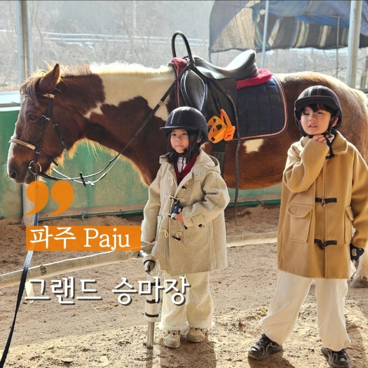  파주 아이랑가볼만한 곳 유아 승마레슨 가능한 그랜드승마장