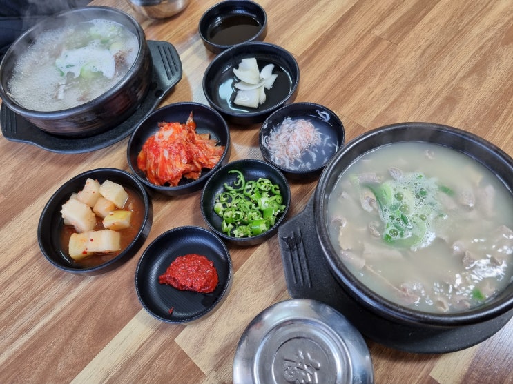  천안중앙시장 순대국 서산순대 솔직 후기