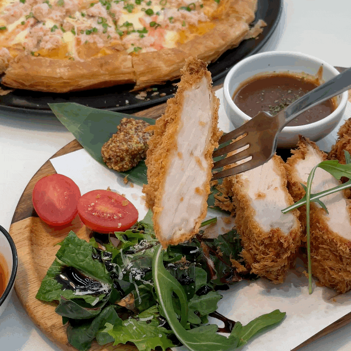  대전 만년동맛집 가림소담 | 홍게살 페스츄리 피자, 3일 숙성 등심 돈까스까지 가족외식으로 딱