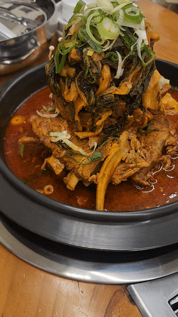  안산 감자탕 맛집 추천 초지동 청년감자탕순대국