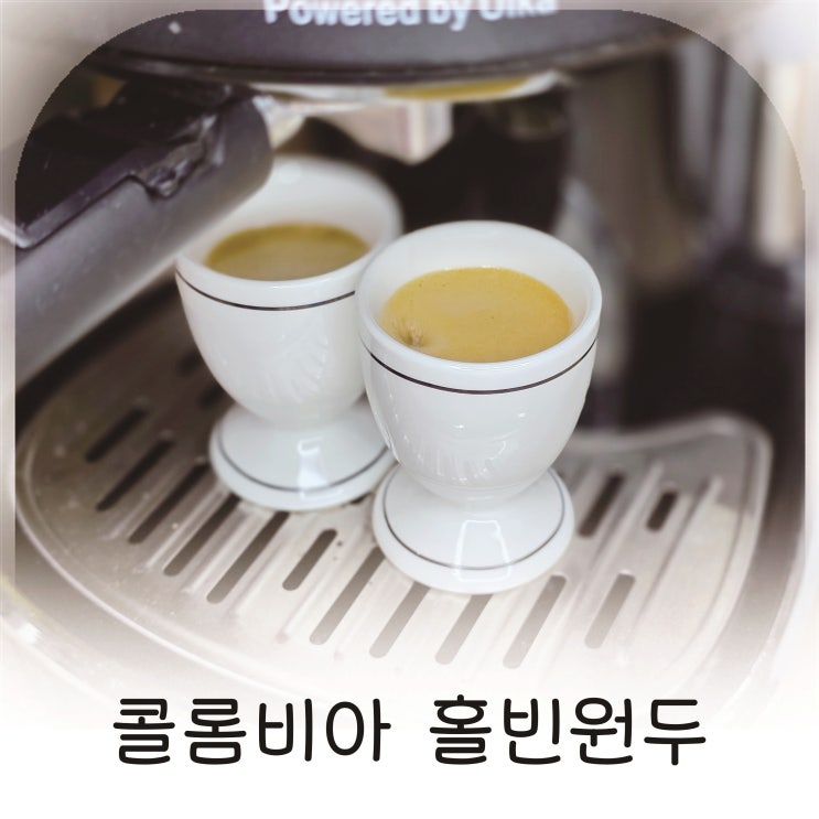  밝은 산미가 매력적인 콜롬비아 홀빈원두 추천