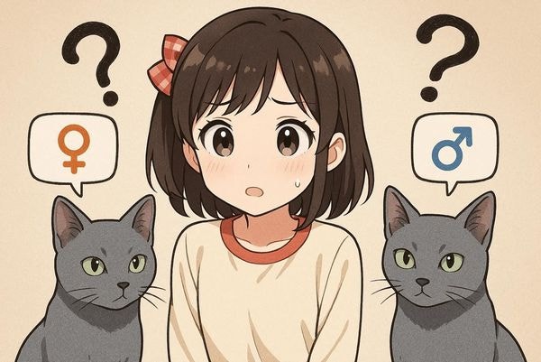 고양이 암수구분 방법 총정리｜새끼 고양이 성별 쉽게 구별하는 법
