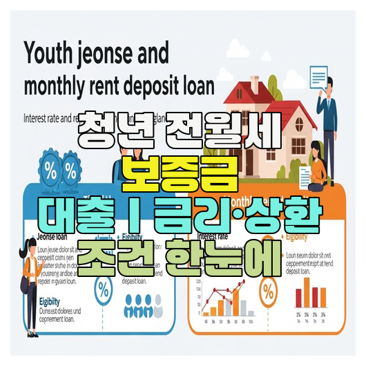  청년 전월세 보증금 대출｜금리·상환 조건 한눈에