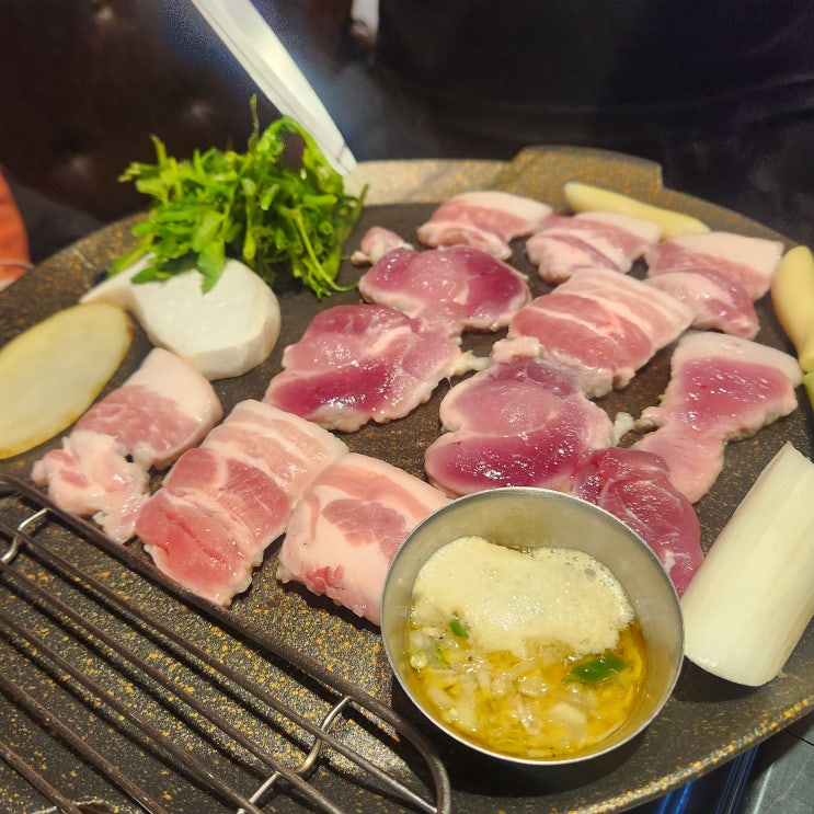  군자 맛집 삼겹살 먹기 좋은 '노릇'